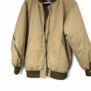 Oversized Bomber Jacket